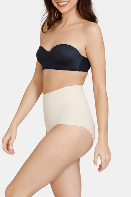 Zivame All Day Light Weight Midwaist Brief - Oyster White — image 3